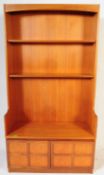 NATHAN SQUARES PATTERN UPRIGHT DISPLAY CABINET HIGHBOARD