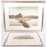 TWO CONTEMPORARY FRAMED PRINTS BY RICHECOEUR & LEWINGTON