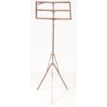 MID CENTURY ADJUSTABLE METAL MUSIC SHEET STAND