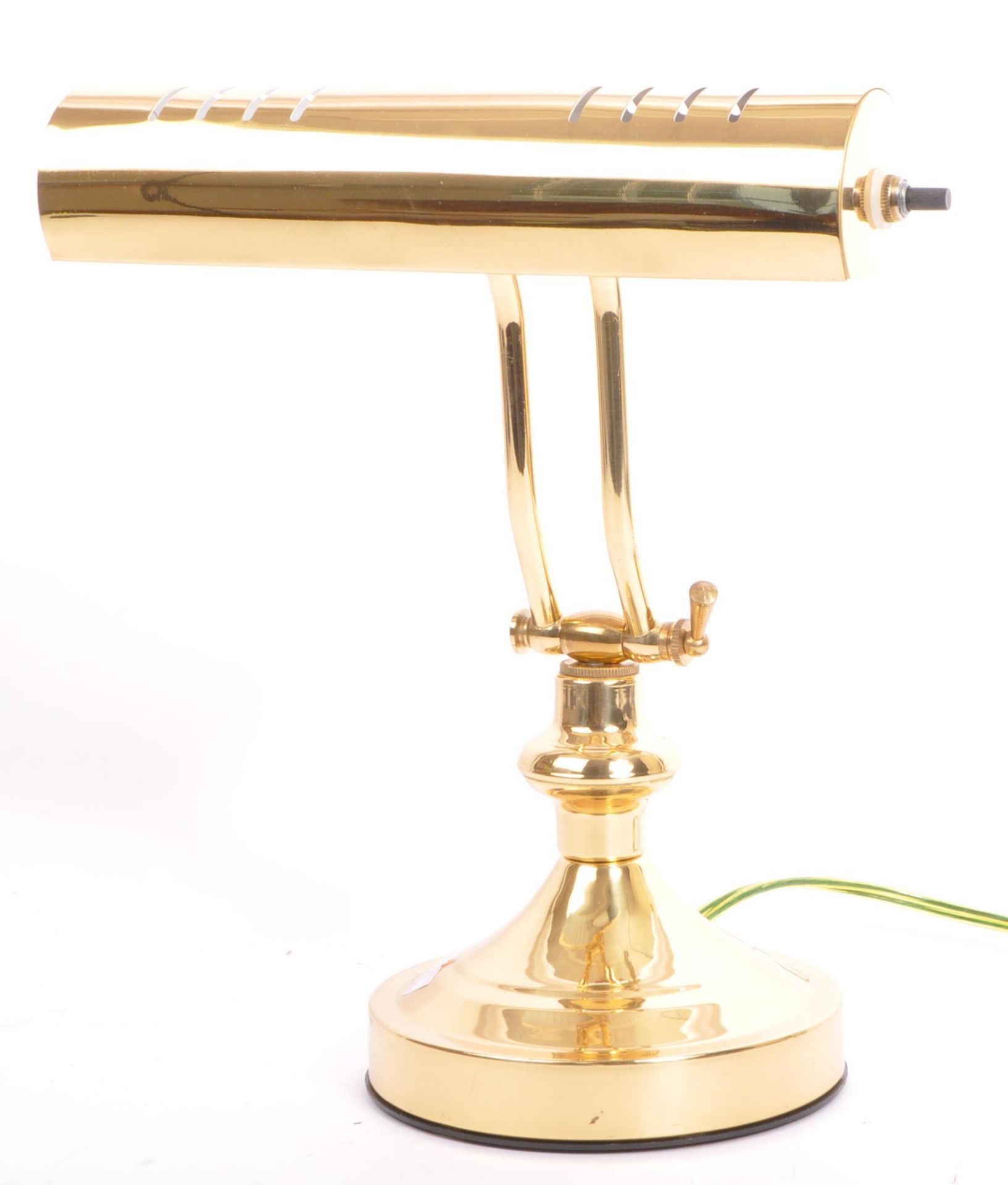 20TH CENTURY BANKERS DESK OFFICE LAMP