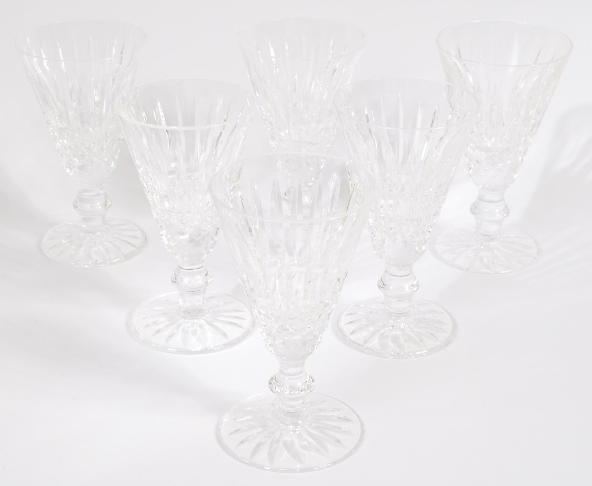 IRISH WATERFORD CRYSTAL - CRYSTAL GLASS DECANTER WITH GLASSES - Bild 3 aus 3