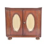 VICTORIAN 19TH CENTURY MAHOGANY CORNER CABINET