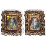 PAIR OF 20TH CENTURY GILDED REGENCY REVIVAL FRAMES