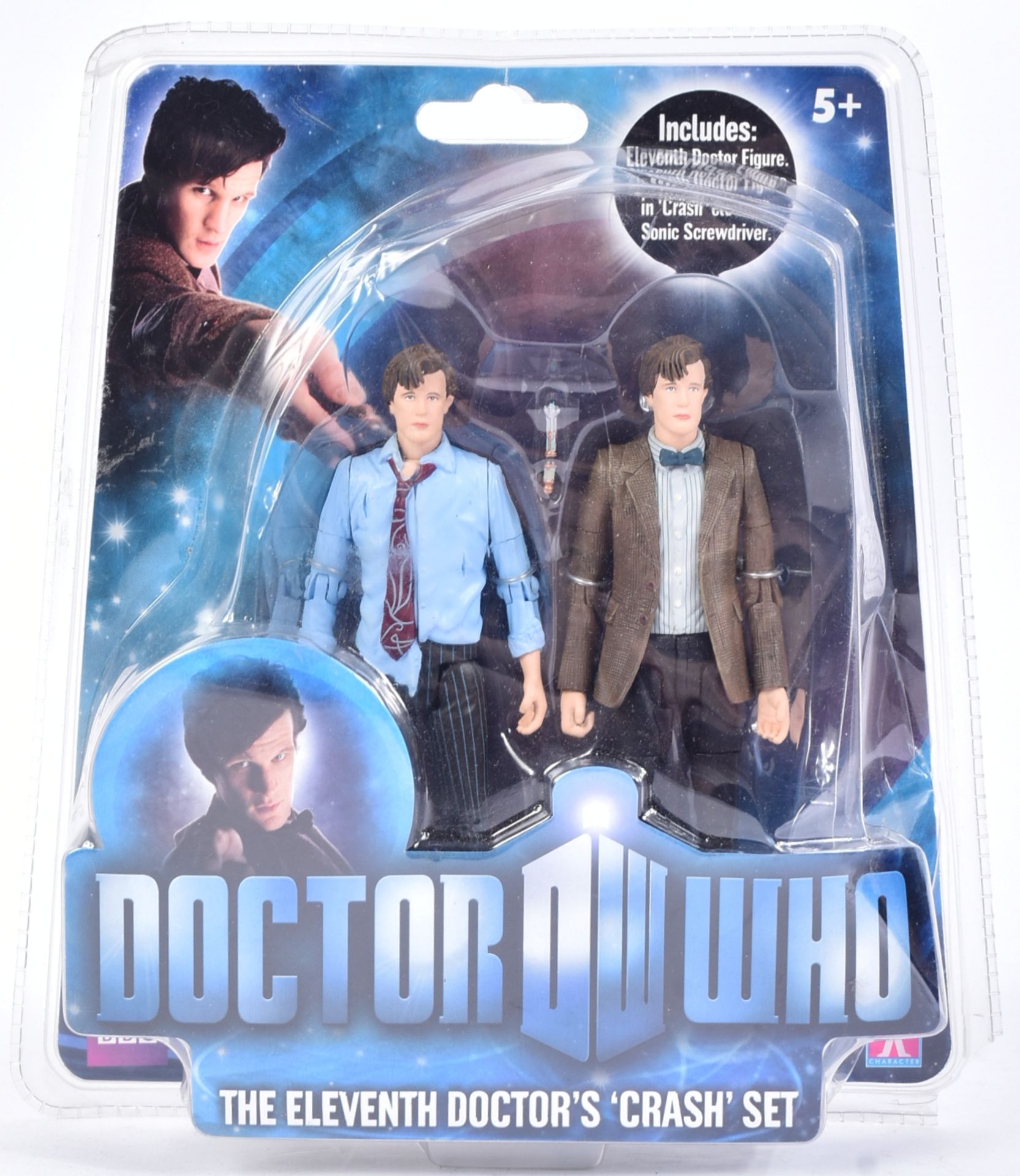 DOCTOR WHO - CHARACTER OPTIONS - THE ELEVENTH DOCTOR'S CRASH SET