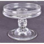 GEORGE II GLASS PATCH STAND / SMALL SALVER