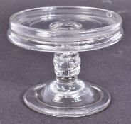 GEORGE II GLASS PATCH STAND / SMALL SALVER