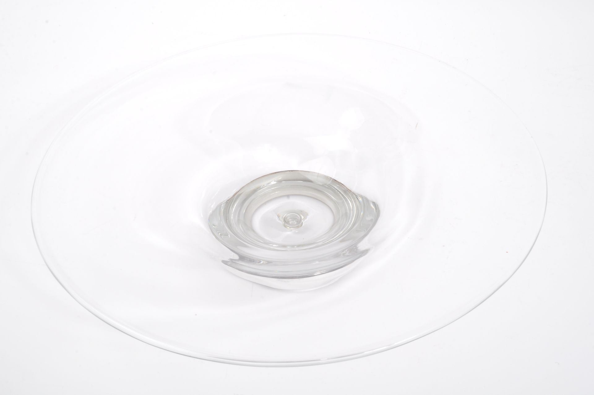 LARGE GLASS & HALLMARKED SILVER CENTREPEICE BOWL - Image 2 of 4