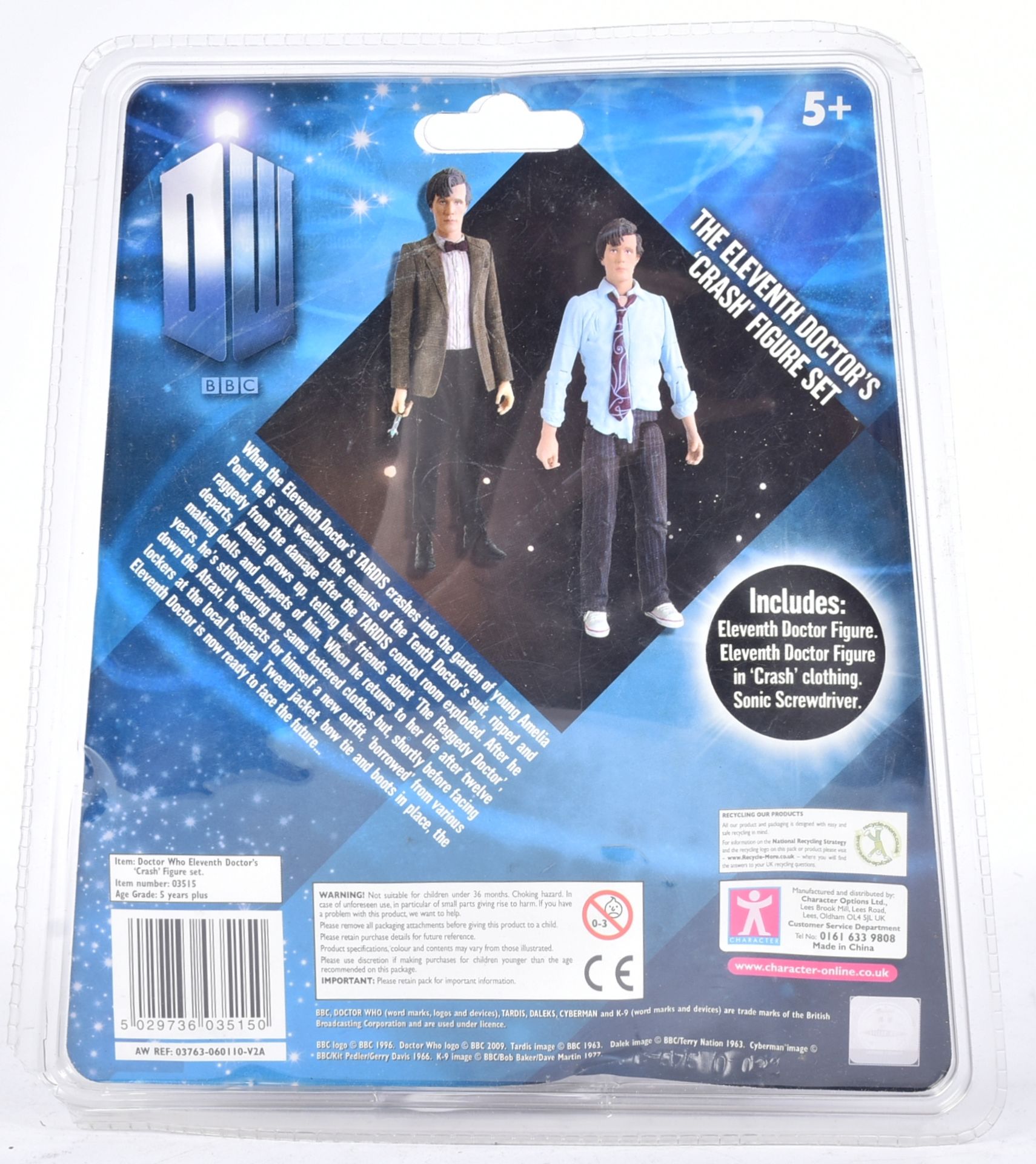 DOCTOR WHO - CHARACTER OPTIONS - THE ELEVENTH DOCTOR'S CRASH SET - Bild 3 aus 3
