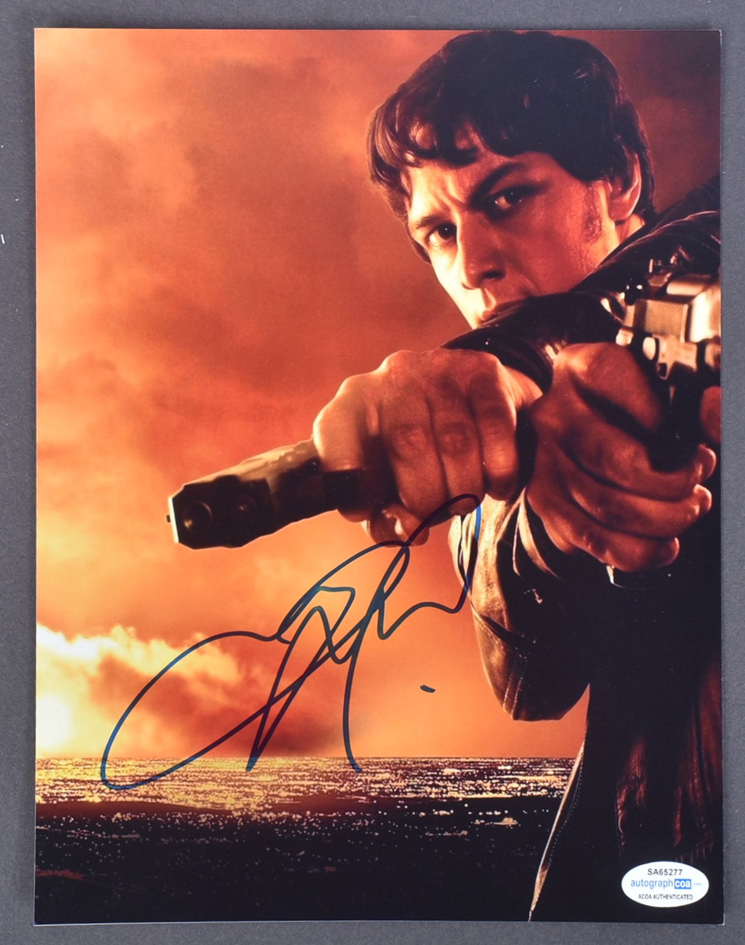 JAMES MCAVOY - WANTED - AUTOGRAPHED 8X10" PHOTO - ACOA