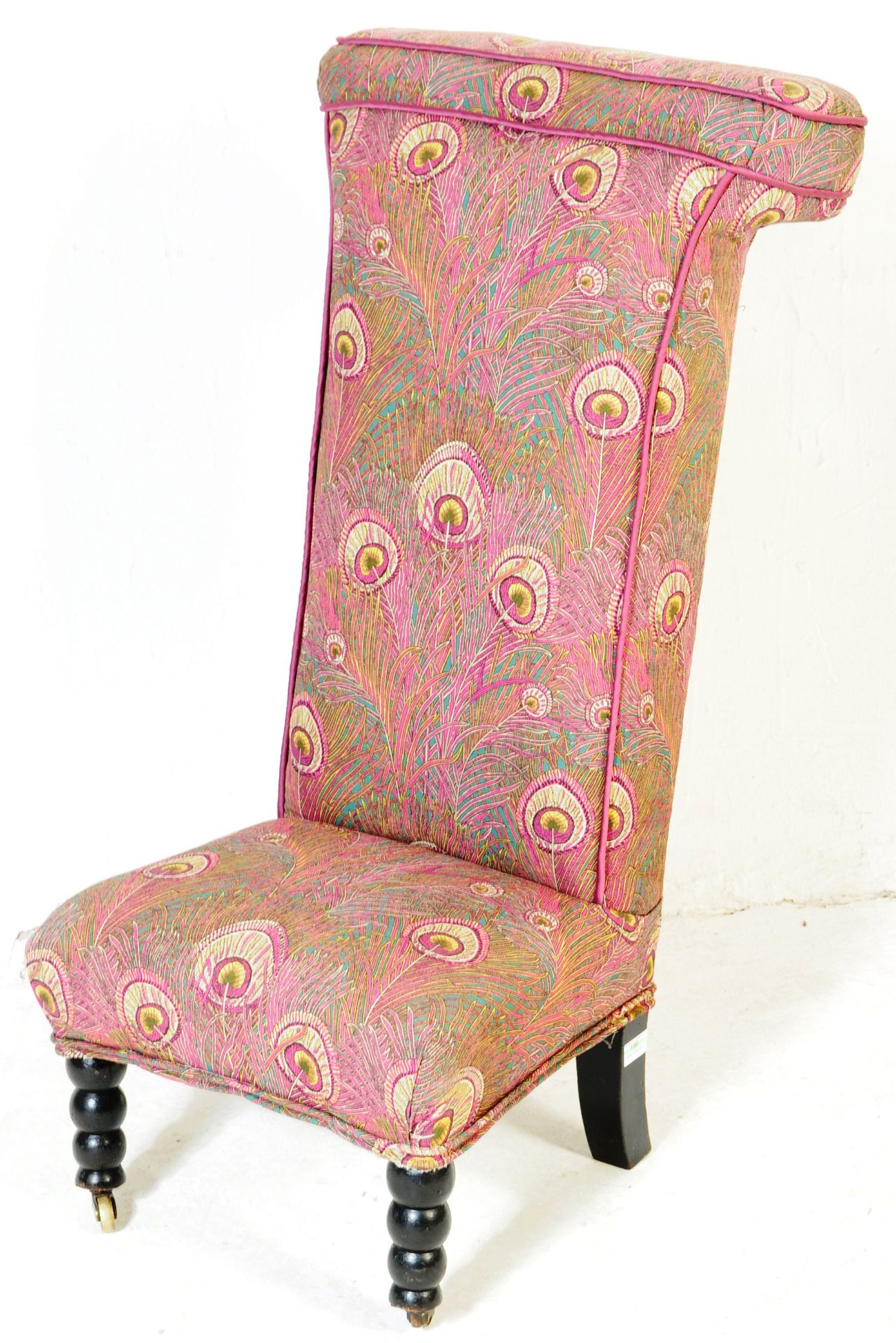 VICTORIAN 19TH CENTURY PRIE DIEU PRAYER CHAIR - Image 2 of 4