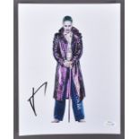 SUICIDE SQUAD - JARED LETO - AUTOGRAPHED 8X10" COLOUR - AFTAL