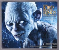 LORD OF THE RINGS - ANDY SERKIS - SIGNED 8X10" PHOTO - ACOA