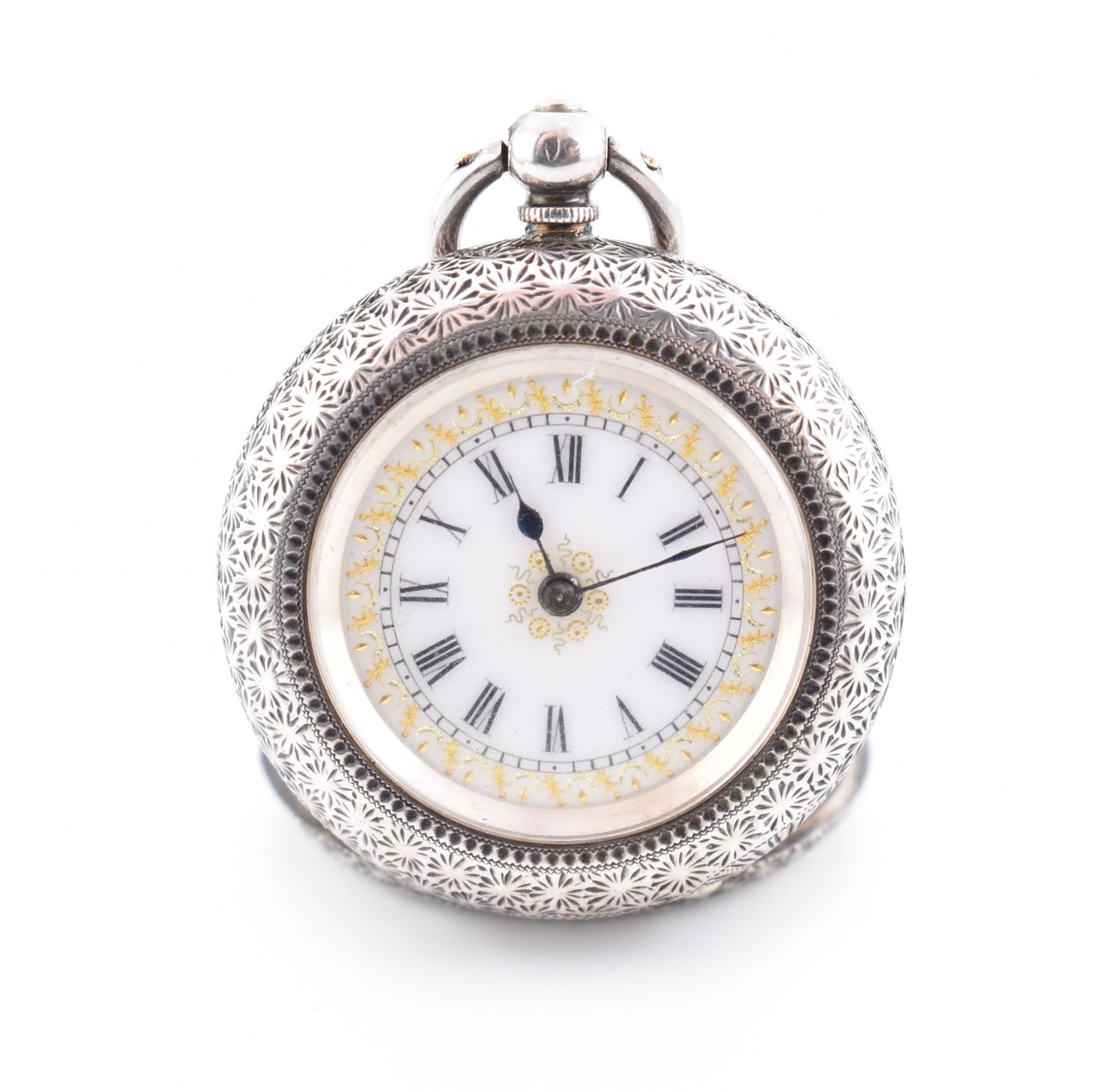 TWO SWISS 935 SILVER POCKET WATCHES 1888 - 1914 - Image 8 of 9