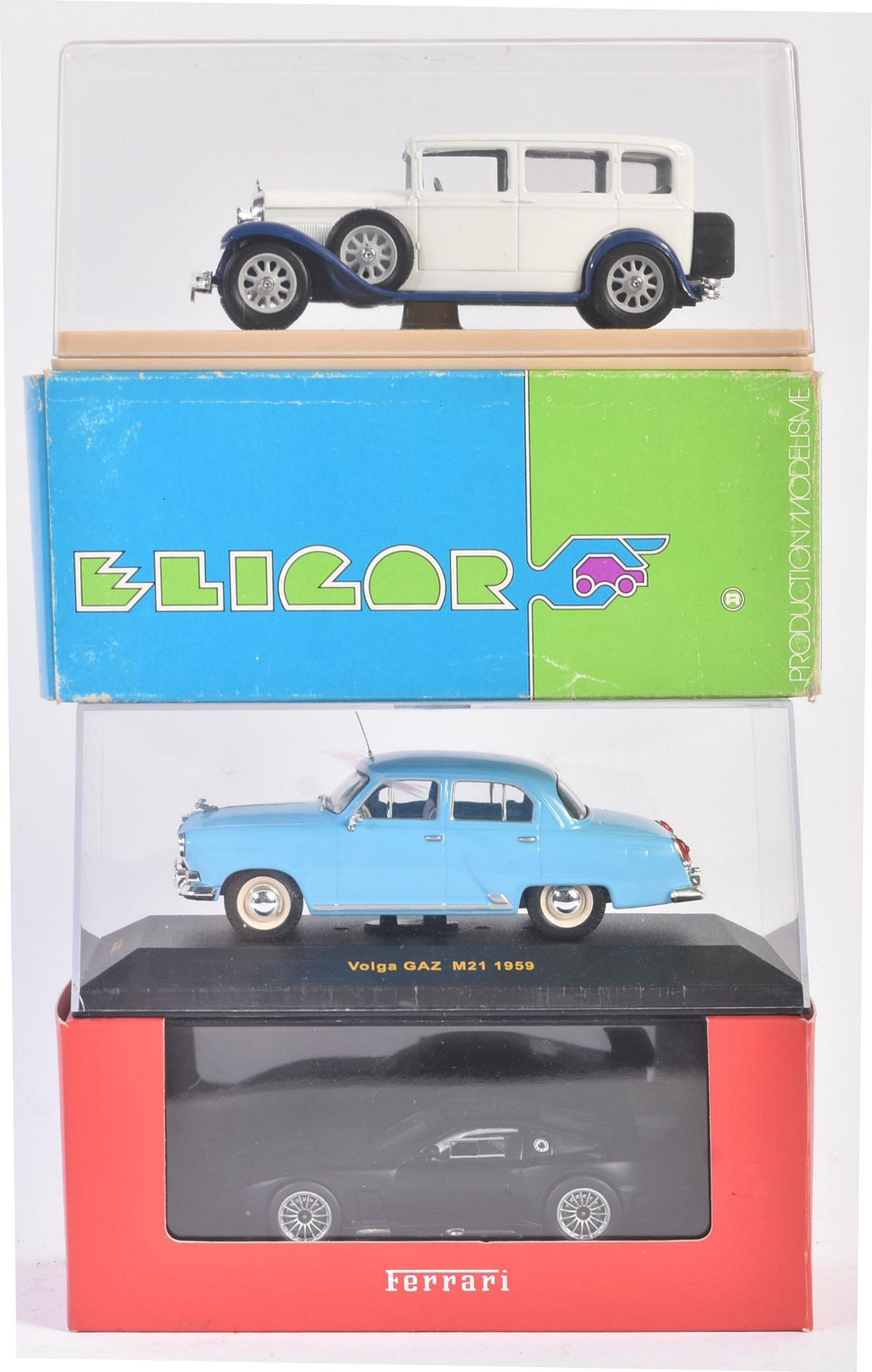 COLLECTION OF ASSORTED 1/43 SCALE DIECAST MODEL CARS