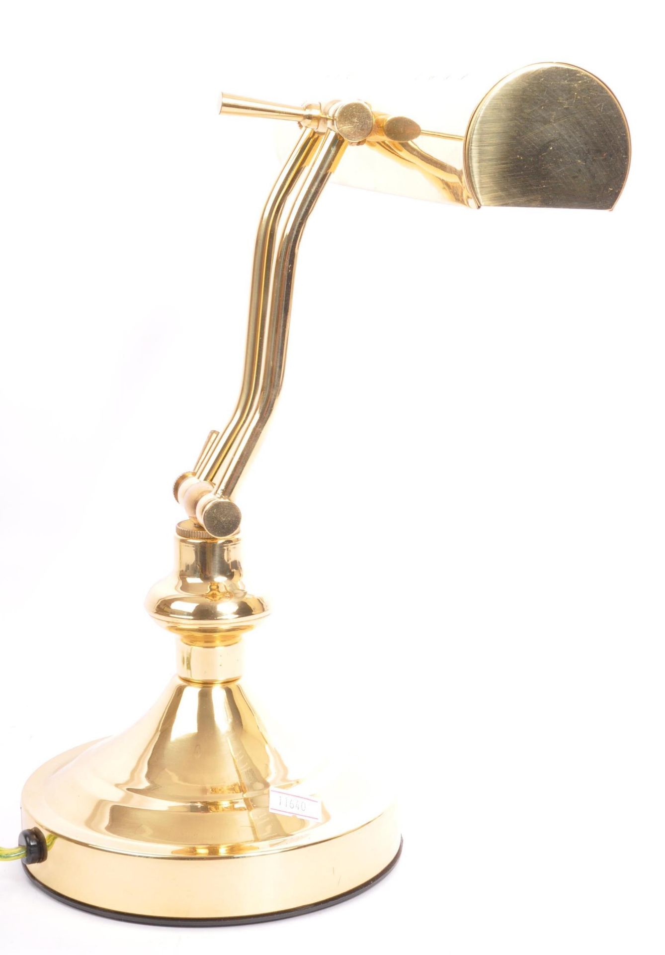 20TH CENTURY BANKERS DESK OFFICE LAMP - Image 4 of 5