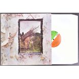 LED ZEPPELIN - LED ZEPPELIN IV - SCARCE FULLY SIGNED LP RECORD