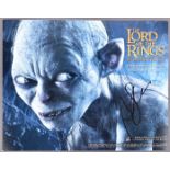 LORD OF THE RINGS - ANDY SERKIS - SIGNED 8X10" PHOTO - ACOA