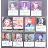 STAR TREK - RITTENHOUSE ARCHIVES - AUTOGRAPH SERIES SIGNED CARDS