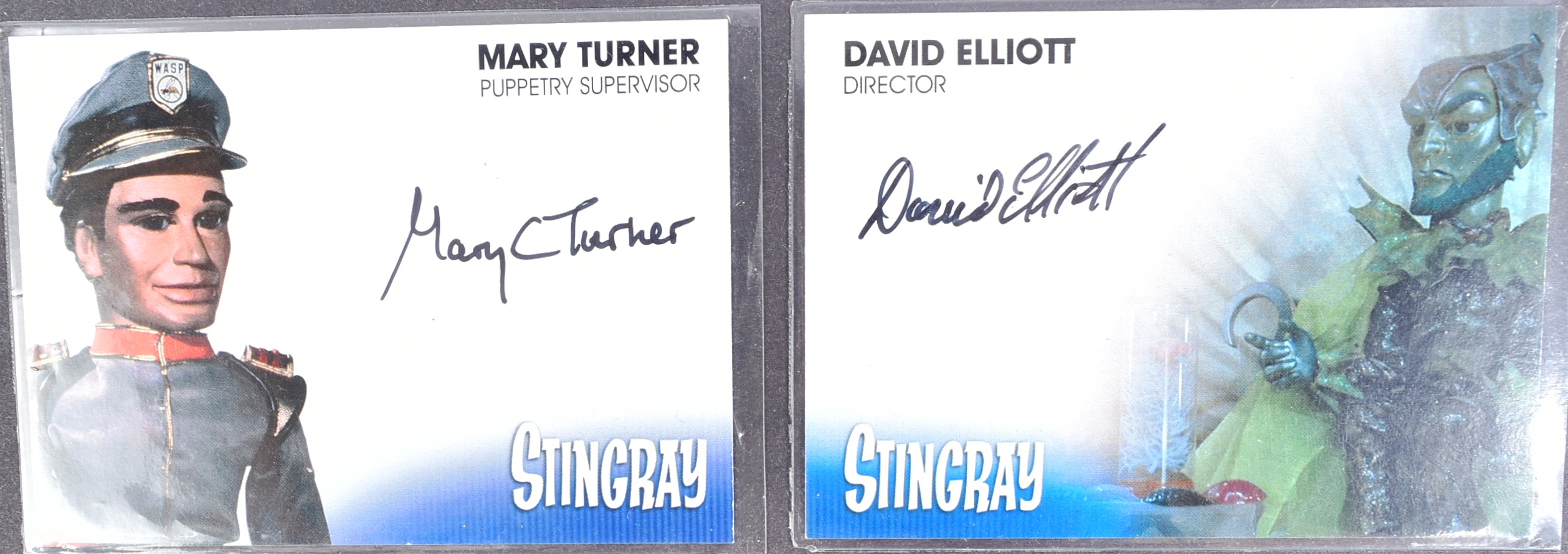 STINGRAY / FIREBALL XL5 - UNSTOPPABLE CARDS - SIGNED TRADING CARDS - Image 4 of 5