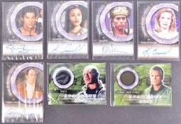 STARGATE SG-1 - RITTENHOUSE - SIGNED TRADING CARDS & COSTUME