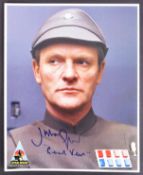 STAR WARS - JULIAN GLOVER SIGNED 8X10" OFFICIAL PIX PHOTO