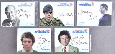 THE NEW AVENGERS - STRICTLY INK - SIGNED TRADING CARDS