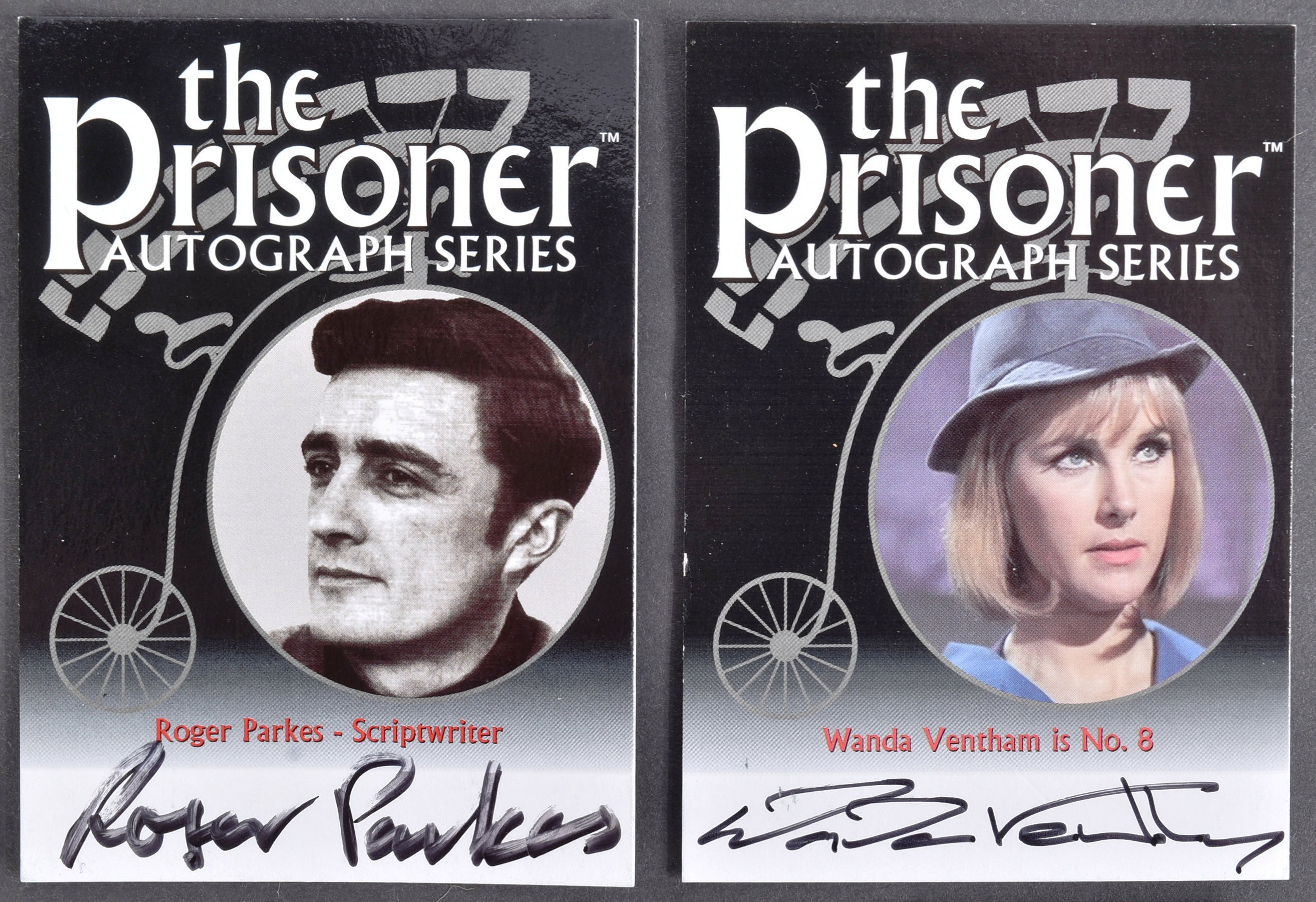 THE PRISONER - CARDS INC - AUTOGRAPH SERIES TRADING CARDS - Image 3 of 5