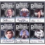 THE PRISONER - CARDS INC - AUTOGRAPH SERIES TRADING CARDS