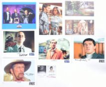 CULT TV - COLLECTION OF AUTOGRAPHS