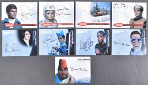 GERRY ANDERSON - COLLECTION OF SIGNED TRADING CARDS