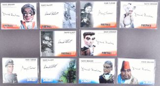 STINGRAY / FIREBALL XL5 - UNSTOPPABLE CARDS - SIGNED TRADING CARDS