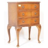 20TH CENTURY QUEEN ANNE REVIVAL BEDSIDE CHEST