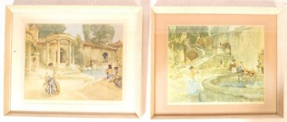 SIR WILLIAM RUSSELL FLINT - TWO SIGNED PRINTS