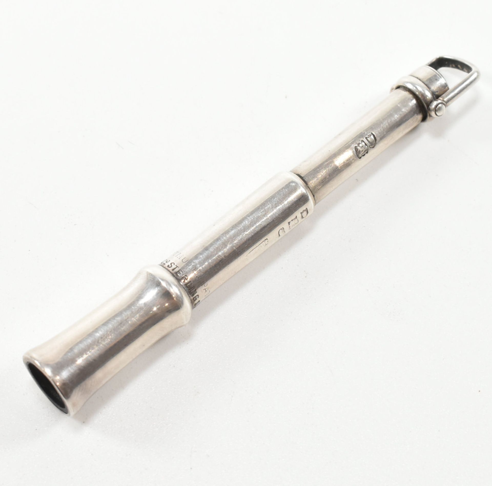 HALLMARKED SILVER S MORDAN TELESCOPIC CIGAR PIERCER - Image 2 of 16