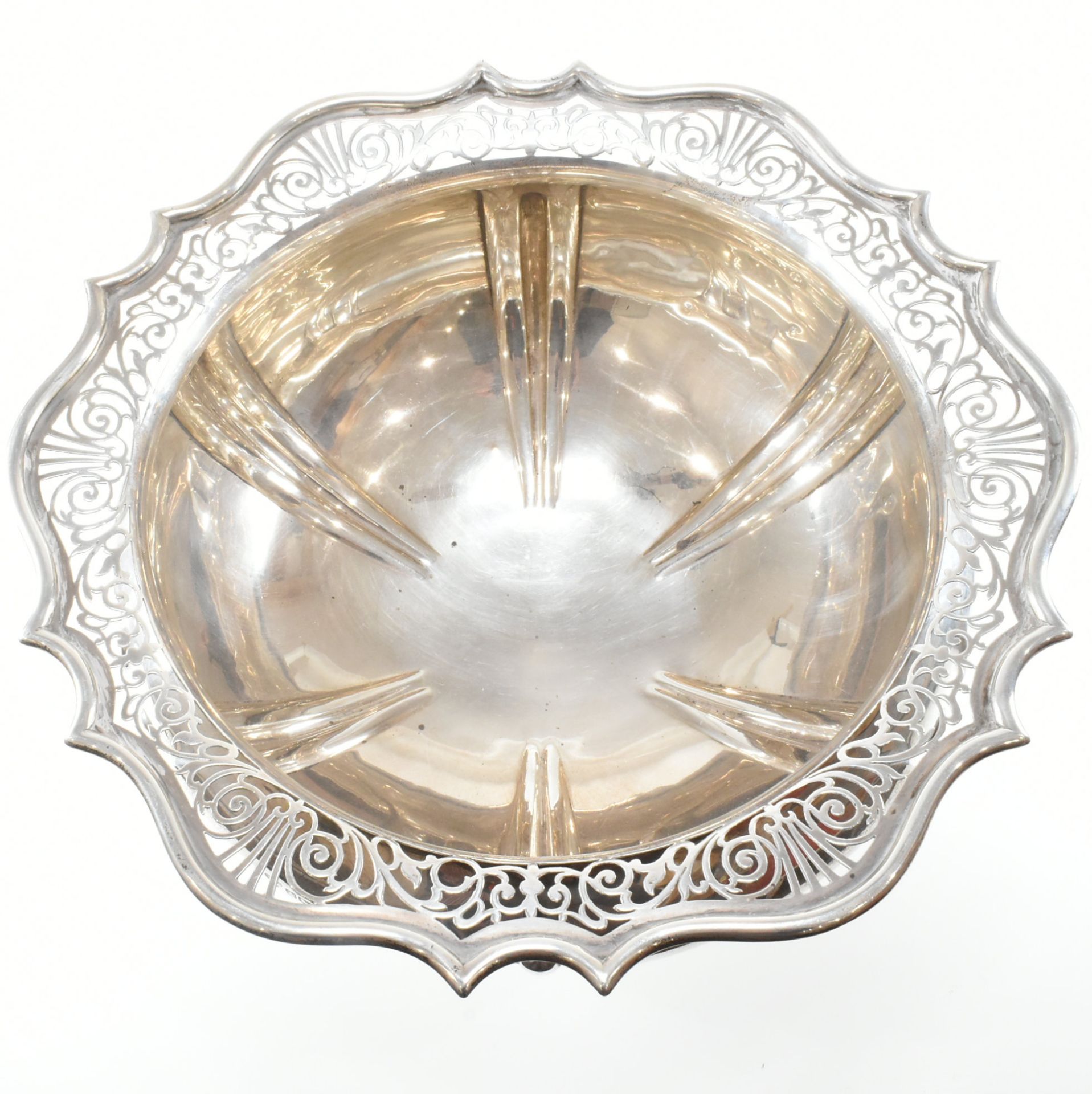 GEORGE V HALLMARKED SILVER PUNCH BOWL - Image 11 of 18