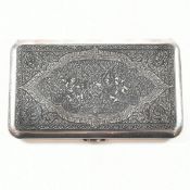 MID 20TH CENTURY STERLING SILVER THAI CASED CIGARETTE CASE