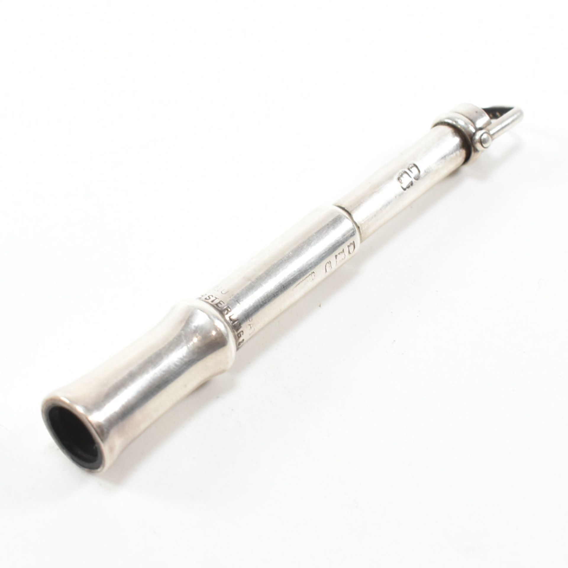 HALLMARKED SILVER S MORDAN TELESCOPIC CIGAR PIERCER