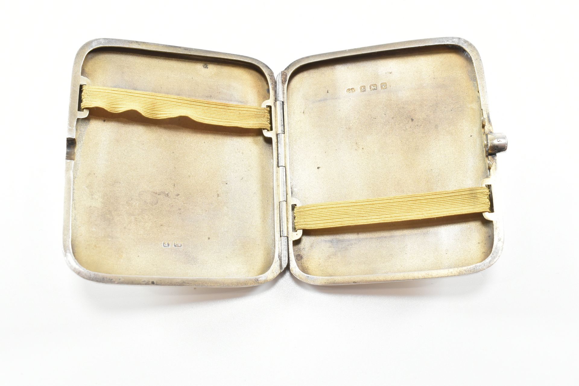 COLLECTION OF EARLY 20TH CENTURY ART DECO HALLMARKED SILVER CIGARETTE & VESTA CASE - Image 13 of 14