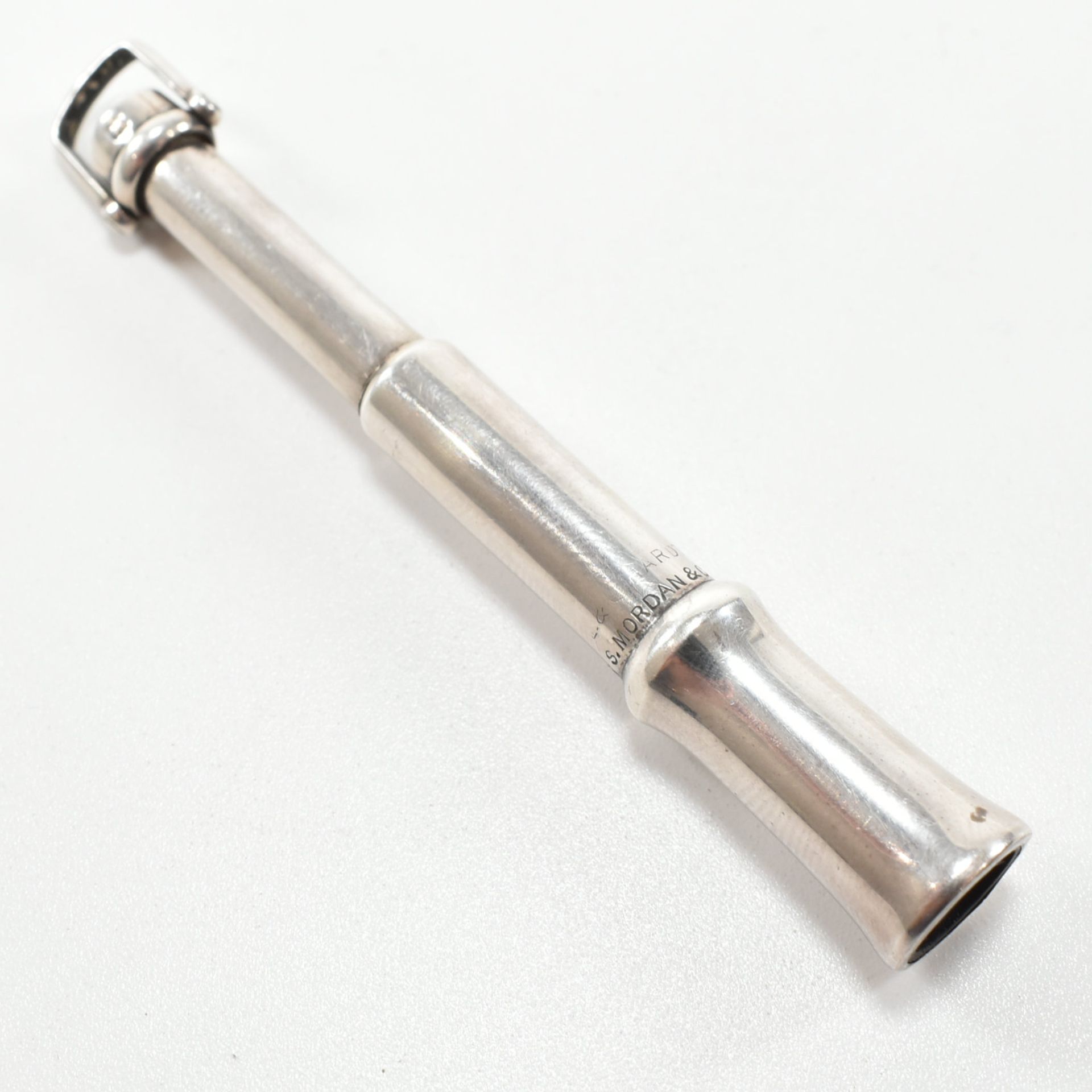 HALLMARKED SILVER S MORDAN TELESCOPIC CIGAR PIERCER - Image 12 of 16