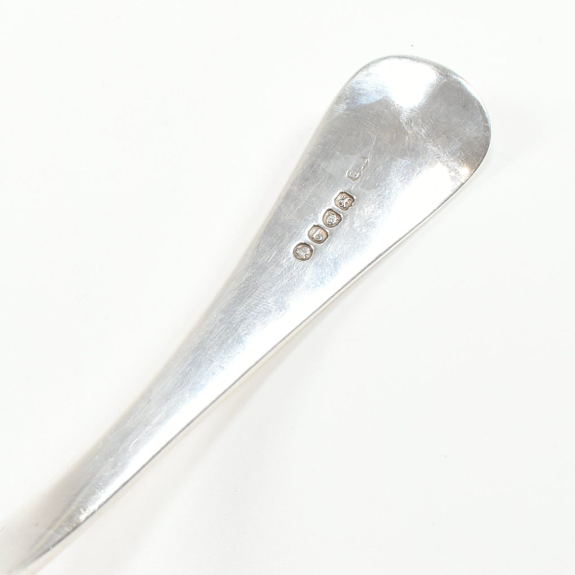 GEORGIAN HALLMARKED SILVER FISH SERVER SLICE - Bild 6 aus 7