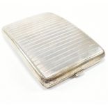 EARLY 20TH CENTURY HALLMARKED SILVER MAPPIN & WEBB CIGARETTE CASE