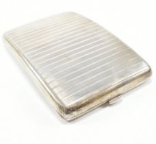 EARLY 20TH CENTURY HALLMARKED SILVER MAPPIN & WEBB CIGARETTE CASE