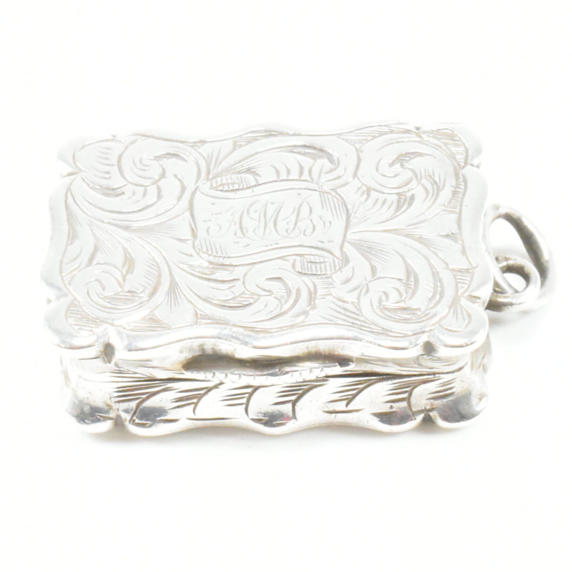 VICTORIAN HALLMARKED SILVER VINAIGRETTE - Image 2 of 16