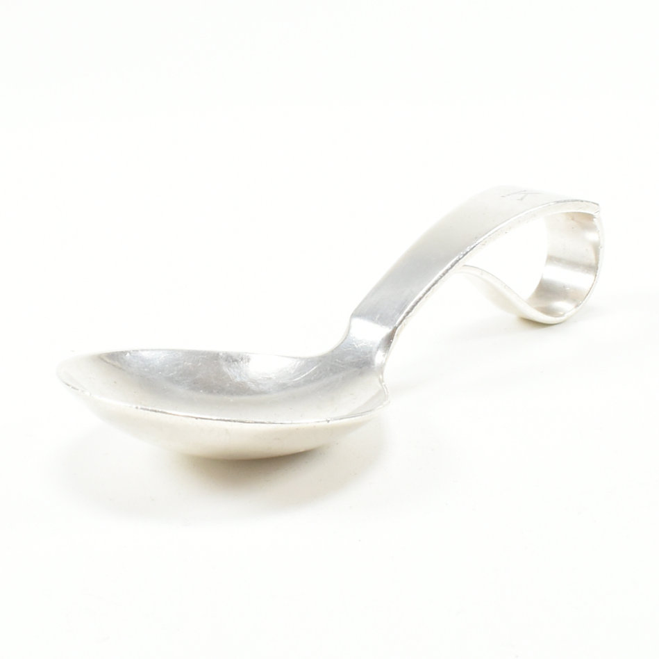 VINTAGE GEORG JENSEN STERLING SILVER BABY FEEDING SPOON