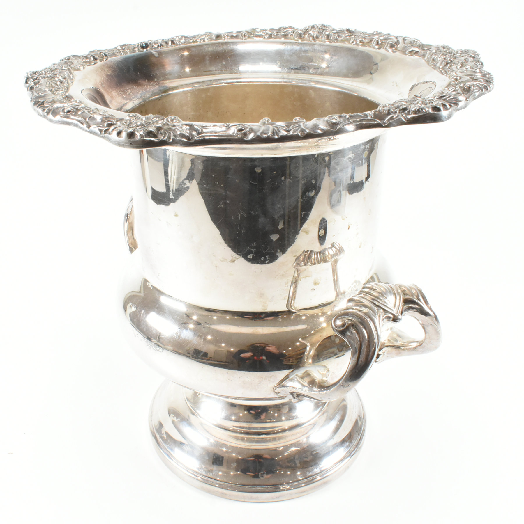 SILVER PLATED VINTAGE AMERICAN CHAMPAGNE ICE BUCKET - Image 12 of 13