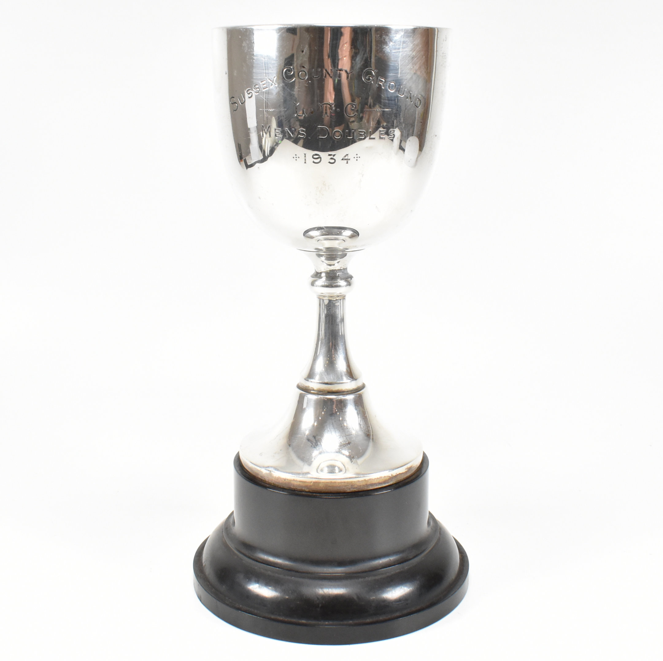 HALLMARKED 1930S SILVER TROPHY CUP