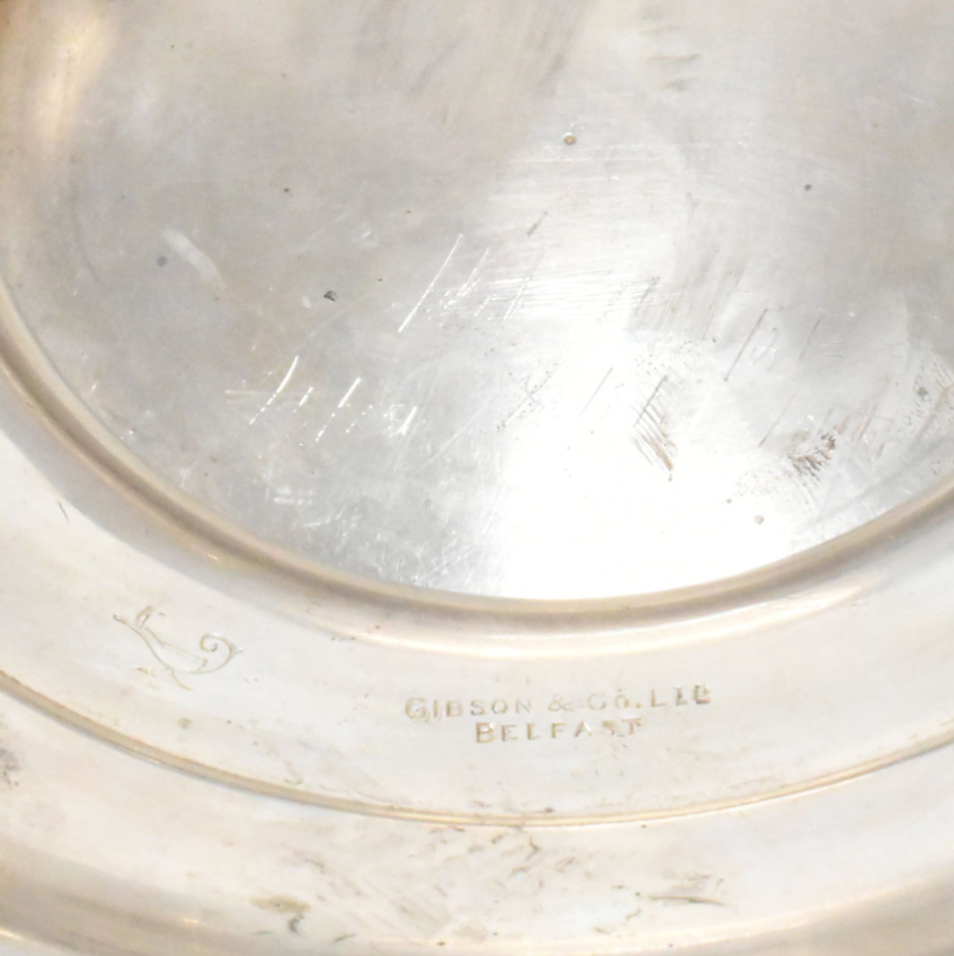 GEORGE V HALLMARKED SILVER PUNCH BOWL - Image 15 of 18