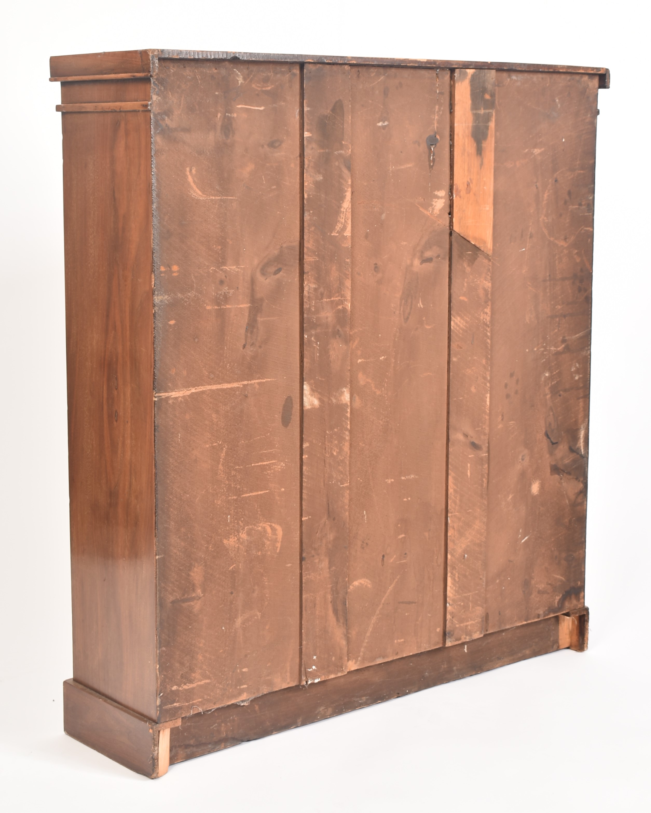 19TH CENTURY VICTORIAN WALNUT LIBRARY BOOKCASE - Image 3 of 3