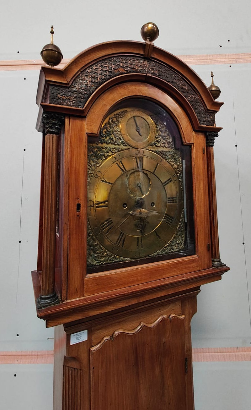 JAMES BURR - BRISTOL WEST COUNTRY 18TH CENTURY LONGCASE - Image 4 of 15