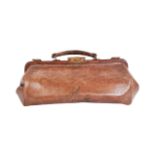 EDWARDIAN LEATHER GLADSTONE - DOCTORS ATTACHE BAG